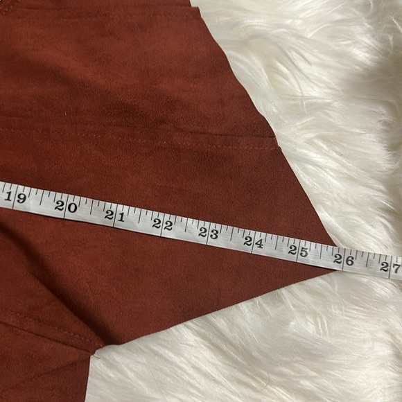 Vigoss Brown Faux Suede Blazer Size Small - Picture 6 of 7